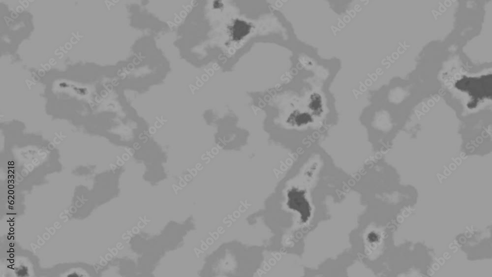 Grey fractal noise texture abstract animation. 2D computer rendering motion graphic Grey fractal noise texture abstract animation. 2D computer rendering motion graphic