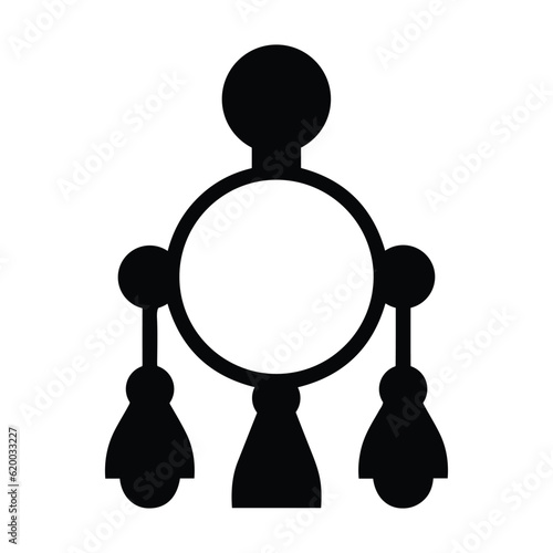 Cradle toy, crib toy, hanging toy sticker icon