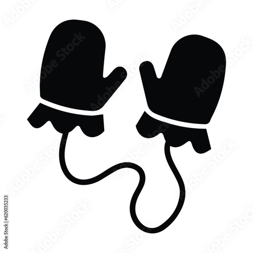 Mitts, mitten, baby gloves sticker