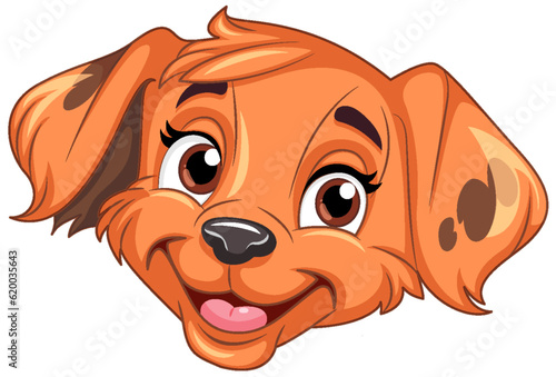 Cute Dog Cartoon Character