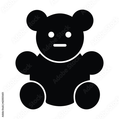Soft toy, stuffed toy, teddy bear sticker