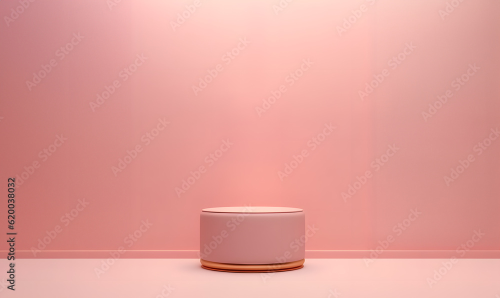 3D Podium Minimalist Cylinder Pedestal Product Display Presentation Geometric Platform Stage Pastel Background 3D Podium Minimalist Cylinder Pedestal Product Display Presentation Geometric Platform Stage Pastel Background