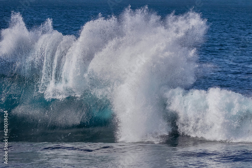 Dramatic wave at Port Stephens, NSW, Australia