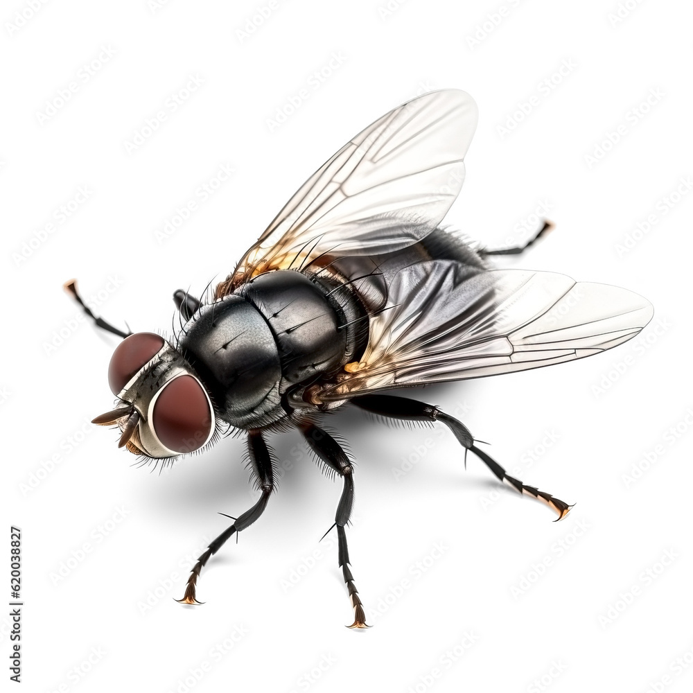 Fly isolated on transparent background Fly isolated on transparent background