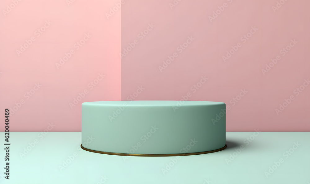 3D Podium Minimalist Cylinder Pedestal Product Display Presentation Platform Stage 3D Podium Minimalist Cylinder Pedestal Product Display Presentation Platform Stage