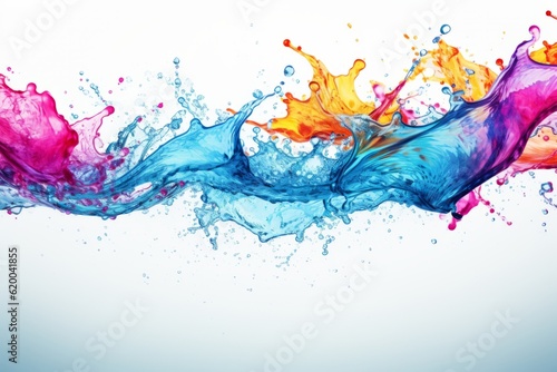 Splash colors background