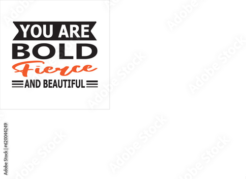 you are blod fierce svg design