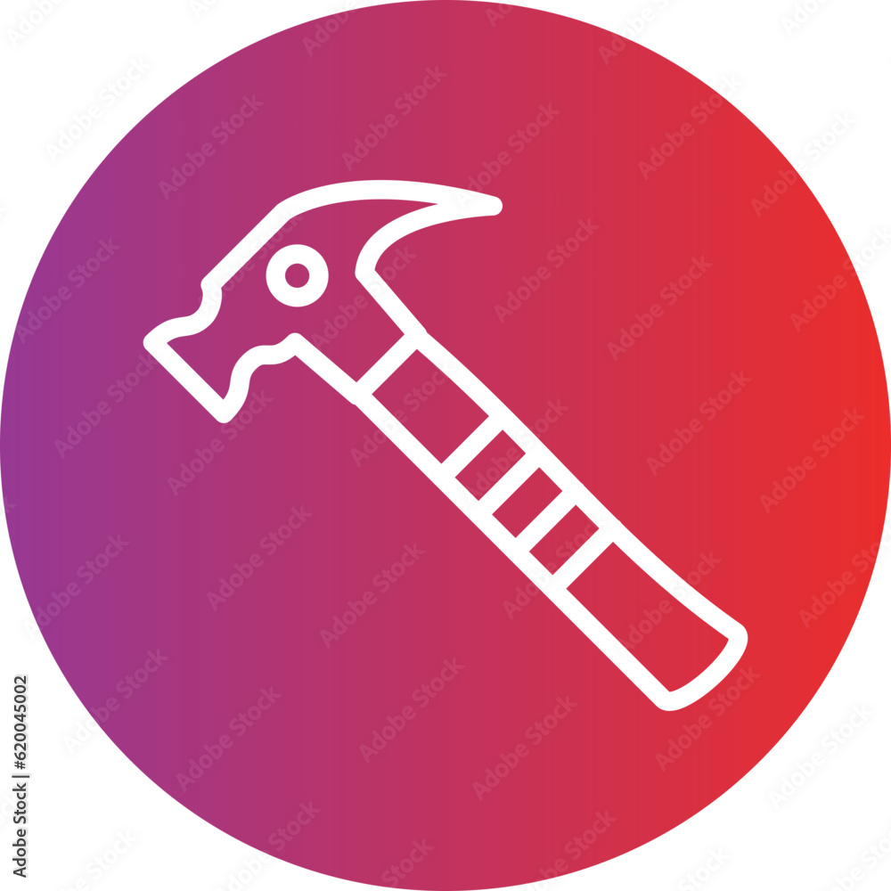 Vector Design Hammer Icon Style Vector Design Hammer Icon Style
