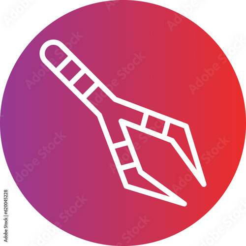 Vector Design Tweezers Icon Style