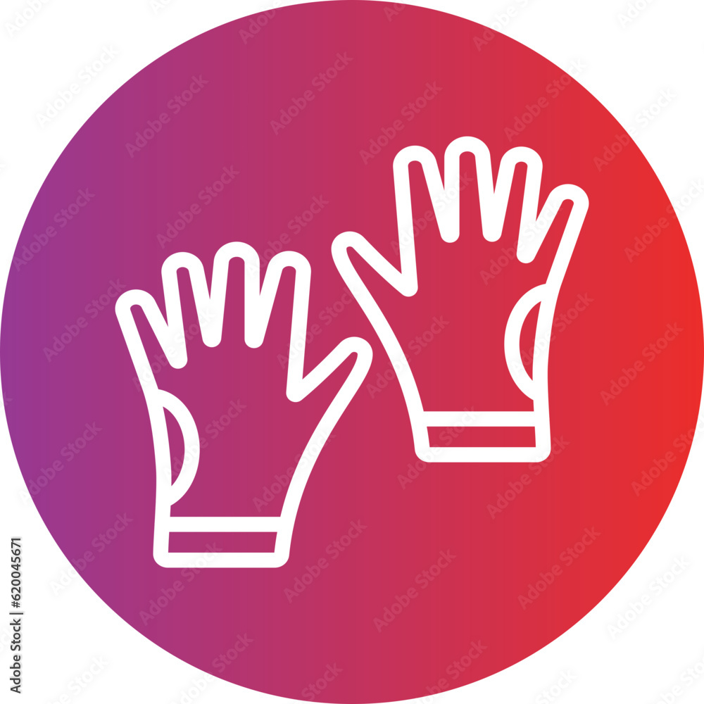 Vector Design Hand Gloves Icon Style Vector Design Hand Gloves Icon Style
