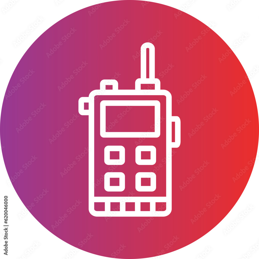 Vector Design Walkie Talkie Icon Style Vector Design Walkie Talkie Icon Style