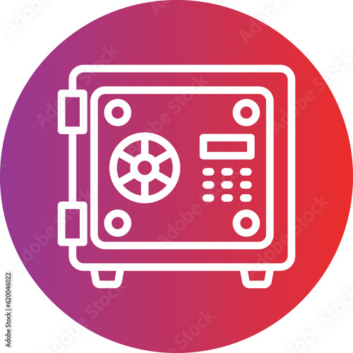 Vector Design Safebox Icon Style