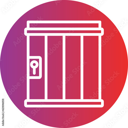 Vector Design Jail Icon Style