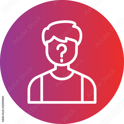 Vector Design Suspect Icon Style