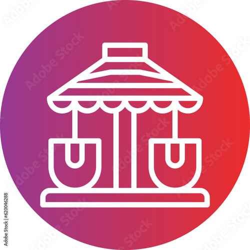Vector Design Cup Ride Icon Style