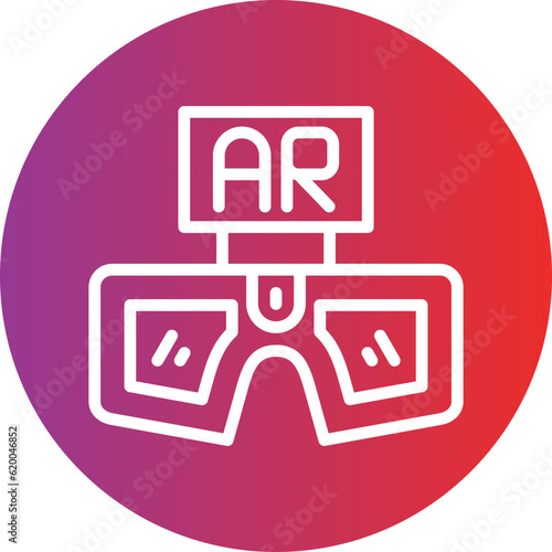 Vector Design Ar Glasses Icon Style