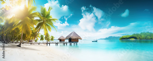 Canvas-taulu tropical vacation background
