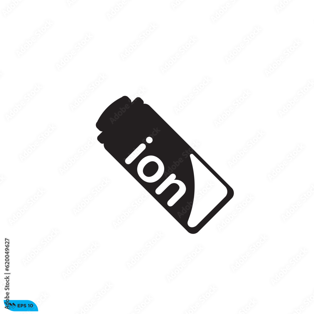 Icon vector graphic of ionic drink Icon vector graphic of ionic drink