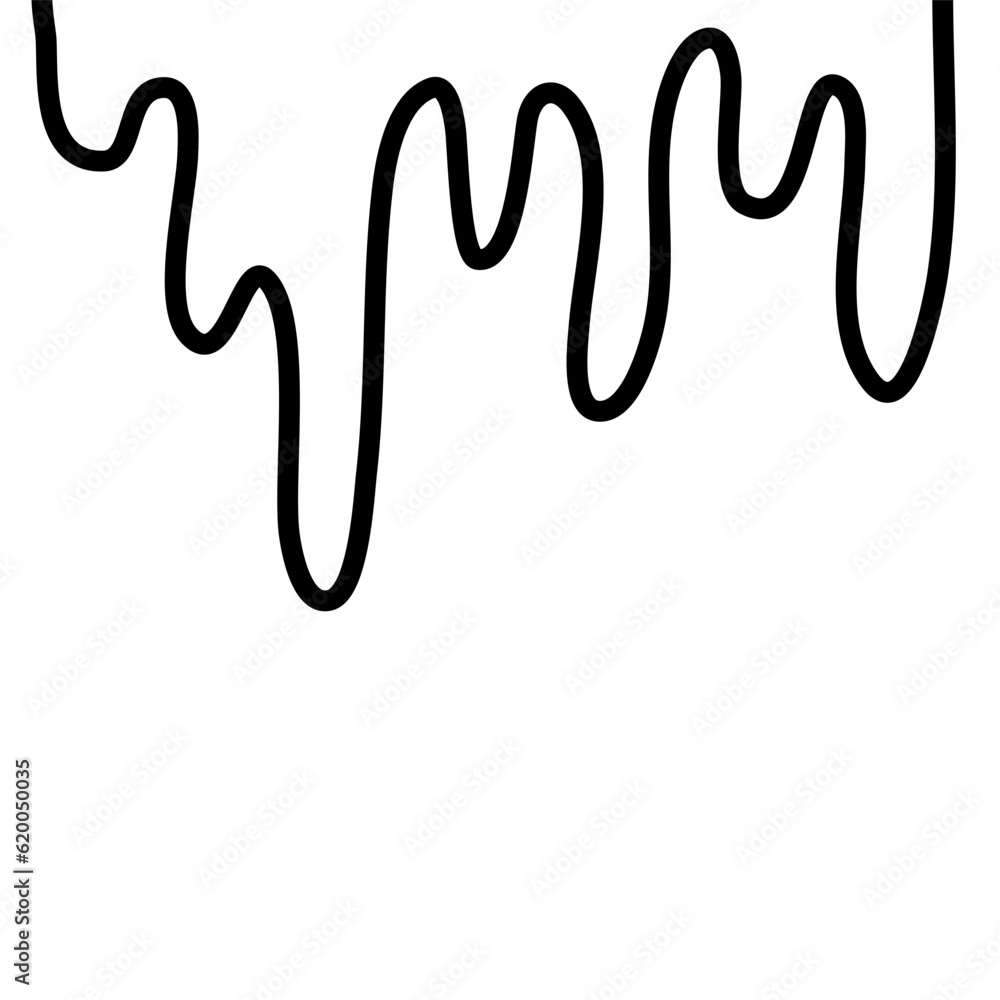 Dripping Outline Vector Dripping Outline Vector