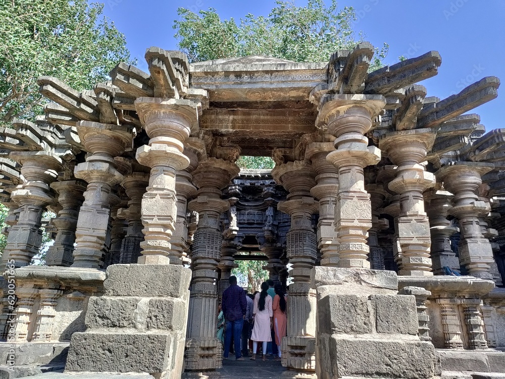 Kopeshwar Temple, khidrapur, Kolhapur, Maharashtra India is a masterpiece of Chalukyan temple architecture.  