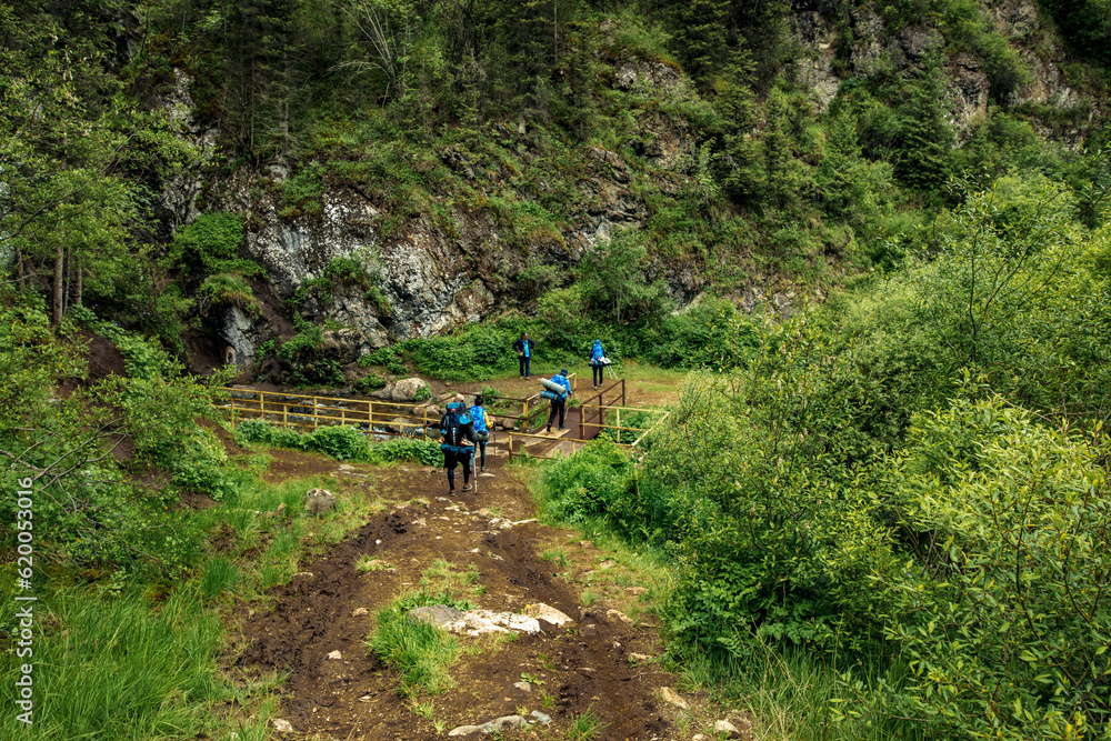 cycling in the mountains