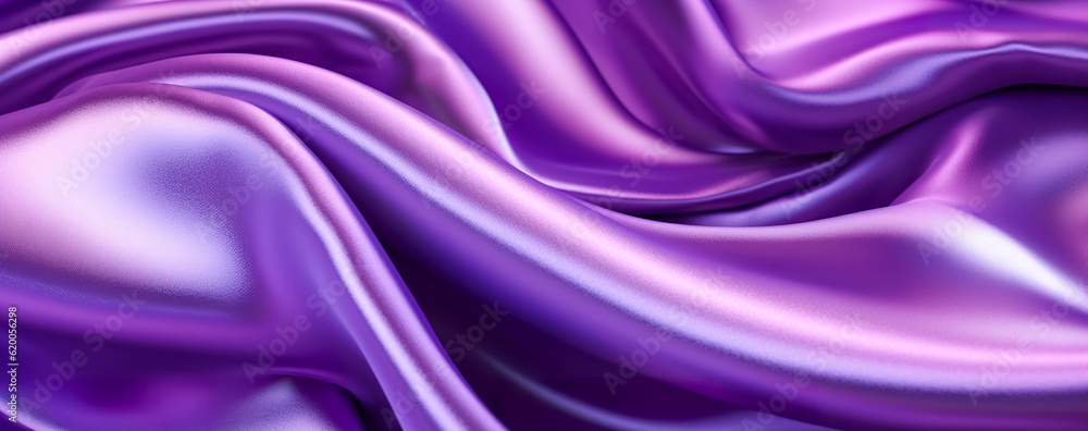 Obraz premium abstract background luxury cloth. Smooth elegant silk can use as wedding background. Generative AI