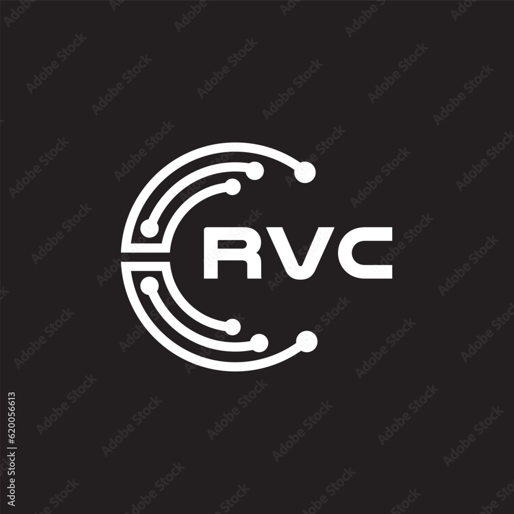 RVC letter technology logo design on black background. RVC creative initials letter IT logo concept. RVC setting shape design.
RVC letter technology logo design on black background. RVC creative initials letter IT logo concept. RVC setting shape design.