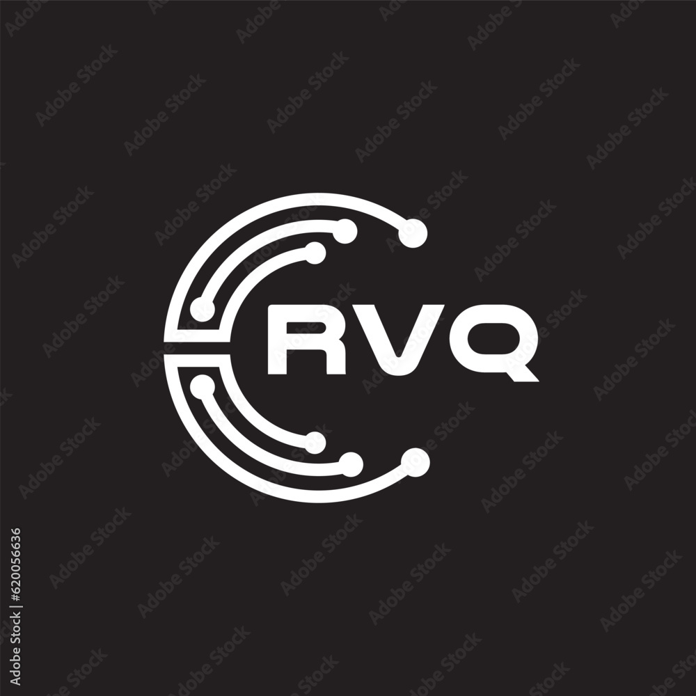 RVQ letter technology logo design on black background. RVQ creative initials letter IT logo concept. RVQ setting shape design.
RVQ letter technology logo design on black background. RVQ creative initials letter IT logo concept. RVQ setting shape design.