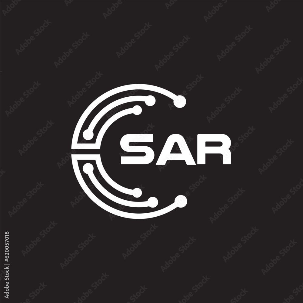 SAR letter technology logo design on black background. SAR creative initials letter IT logo concept. SAR setting shape design.
SAR letter technology logo design on black background. SAR creative initials letter IT logo concept. SAR setting shape design.