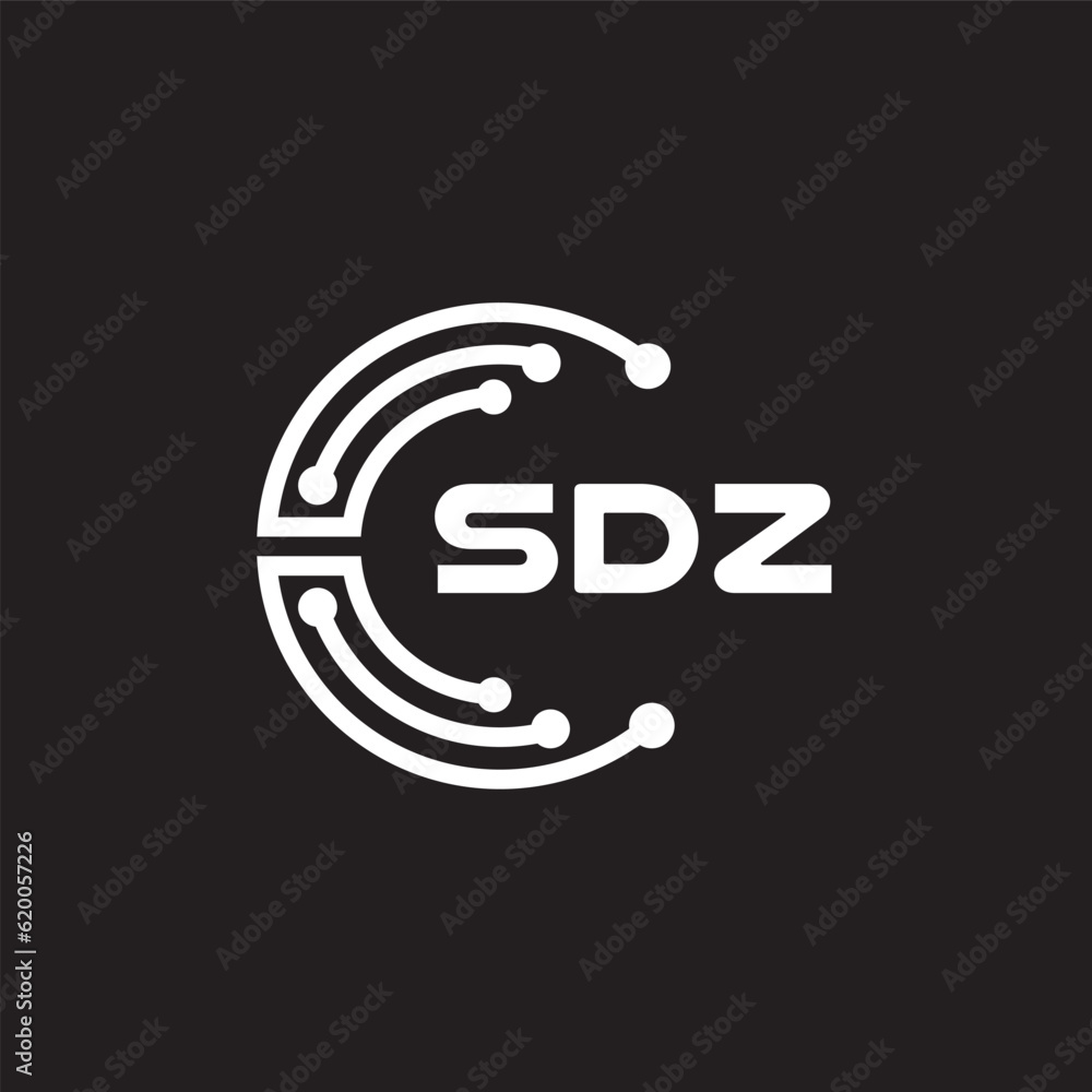 SDZ letter technology logo design on black background. SDZ creative initials letter IT logo concept. SDZ setting shape design.
SDZ letter technology logo design on black background. SDZ creative initials letter IT logo concept. SDZ setting shape design.
