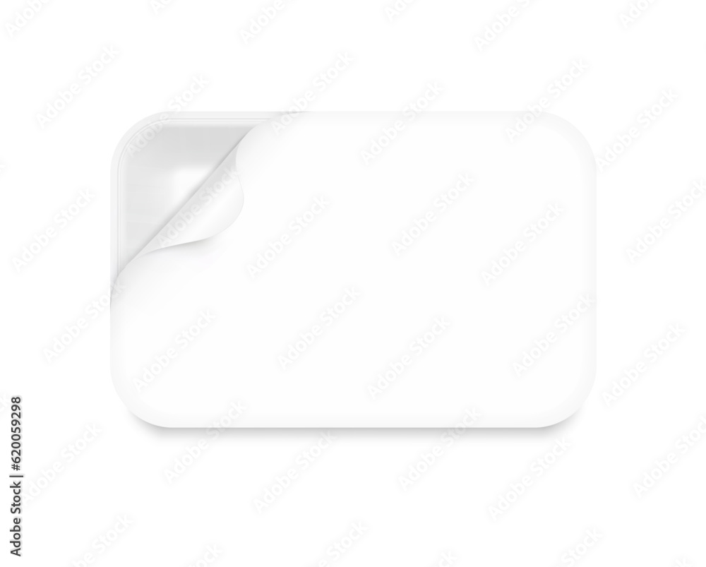 Tray container corner mockup. Vector illustration isolated on white background. It's easy to show your product inside the container. Flat lay view. EPS10. Tray container corner mockup. Vector illustration isolated on white background. It's easy to show your product inside the container. Flat lay view. EPS10.
