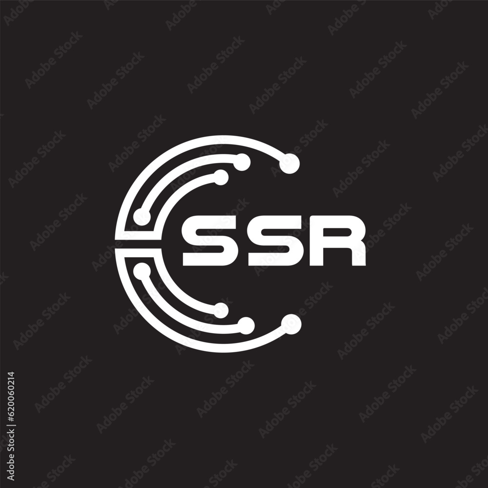 SSR letter technology logo design on black background. SSR creative initials letter IT logo concept. SSR setting shape design.
SSR letter technology logo design on black background. SSR creative initials letter IT logo concept. SSR setting shape design.