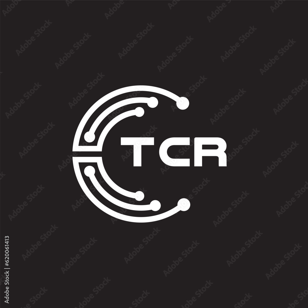TCR letter technology logo design on black background. TCR creative initials letter IT logo concept. TCR setting shape design.
TCR letter technology logo design on black background. TCR creative initials letter IT logo concept. TCR setting shape design.