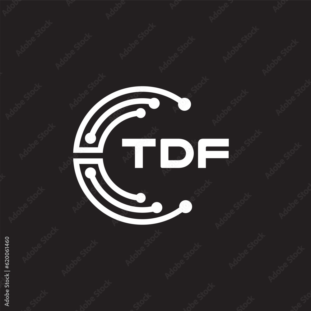 TDF letter technology logo design on black background. TDF creative initials letter IT logo concept. TDF setting shape design.
TDF letter technology logo design on black background. TDF creative initials letter IT logo concept. TDF setting shape design.