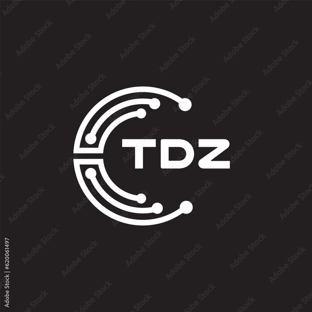 TDZ letter technology logo design on black background. TDZ creative initials letter IT logo concept. TDZ setting shape design.
TDZ letter technology logo design on black background. TDZ creative initials letter IT logo concept. TDZ setting shape design.