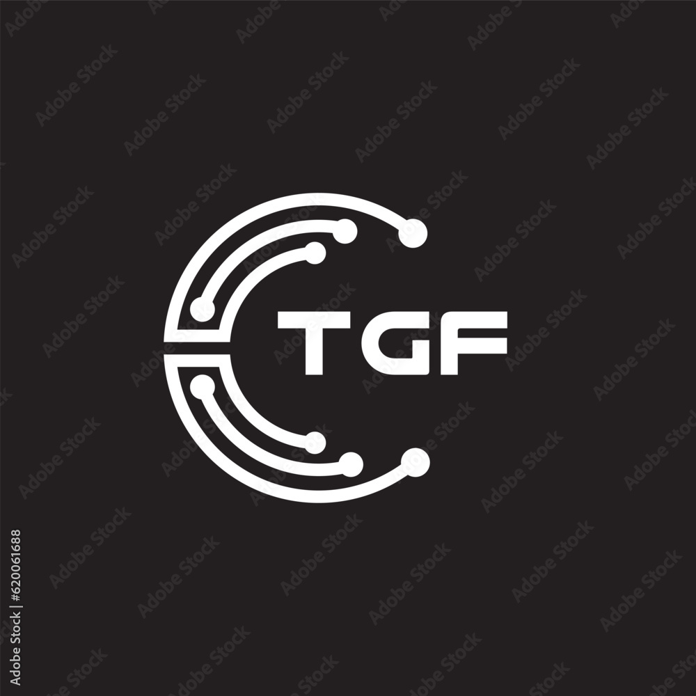 TGF letter technology logo design on black background. TGF creative initials letter IT logo concept. TGF setting shape design.
TGF letter technology logo design on black background. TGF creative initials letter IT logo concept. TGF setting shape design.