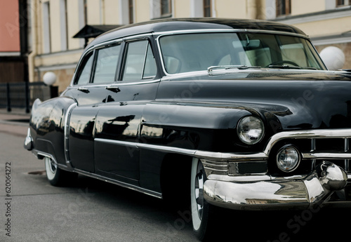 Black a retro the car. © jozzeppe777