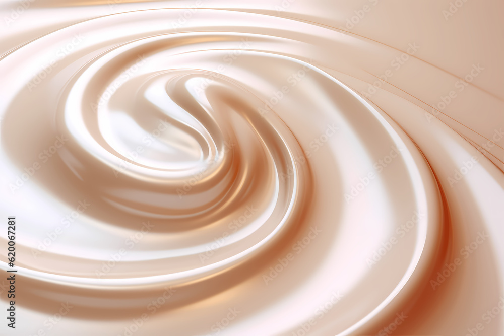 Luxury skincare captured as a swirling cosmetic milk liquid, epitomizing smoothness and purity, excellent for a beauty and wellness-focused project, generative ai Luxury skincare captured as a swirling cosmetic milk liquid, epitomizing smoothness and purity, excellent for a beauty and wellness-focused project, generative ai
