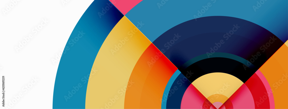 Circle trendy minimal geometric abstract background. Vector Illustration For Wallpaper, Banner, Background, Card, Book Illustration, landing page Circle trendy minimal geometric abstract background. Vector Illustration For Wallpaper, Banner, Background, Card, Book Illustration, landing page