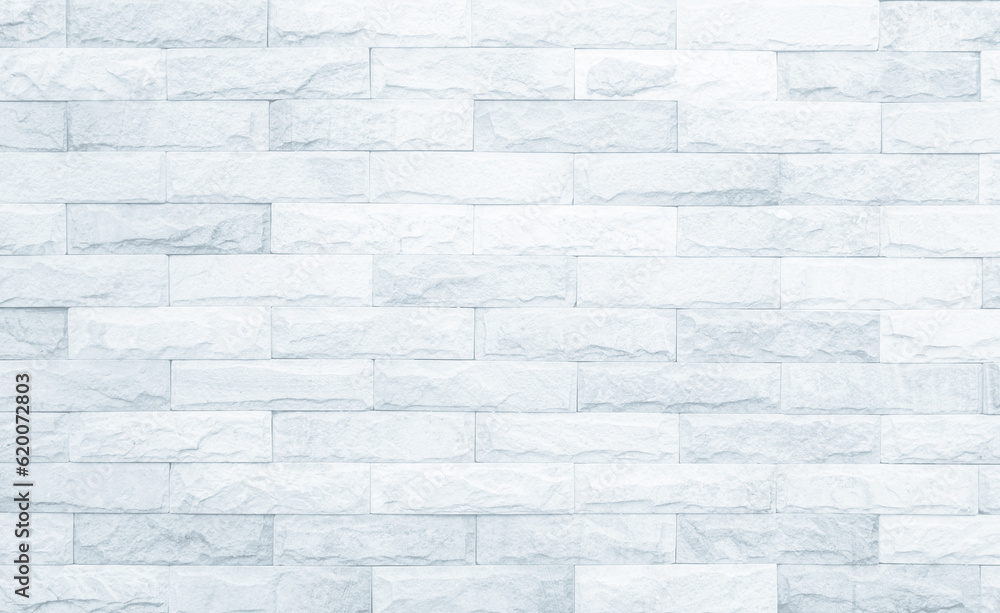 White grunge brick wall texture background for stone tile block painted in grey light color wallpaper. White grunge brick wall texture background for stone tile block painted in grey light color wallpaper.