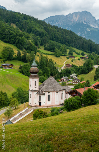 Wallfahrtskirche Maria Gern, Berchtesgadener Land, Bayern, Deutschland