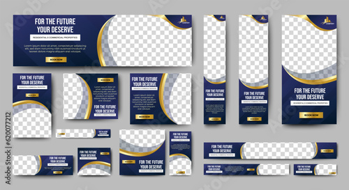 New Homes For Sale Banner Template. Real estate house property ads layour design. vector