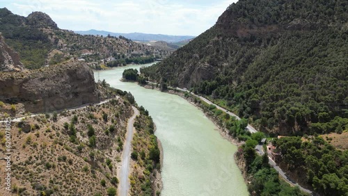 A river near El Caminito del Rey (The King's Little Path), Andalusia, Spain