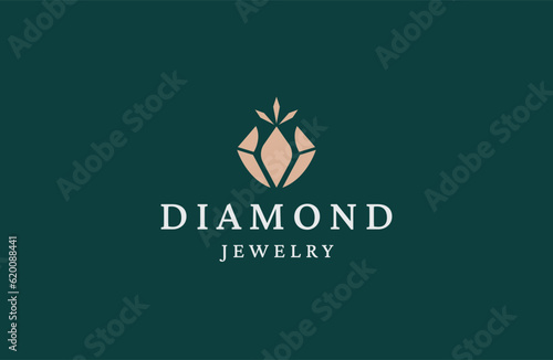 The diamond jewelry logo is a shining embodiment of exquisite craftsmanship, timeless elegance, and the utmost sophistication.