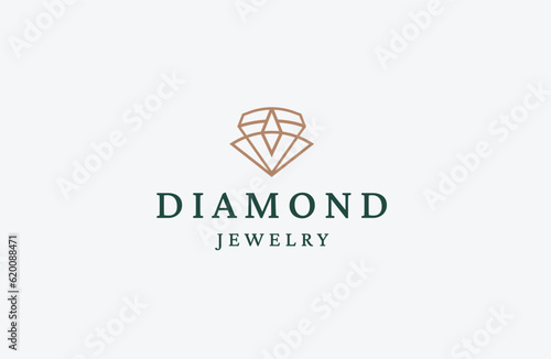 The diamond jewelry logo is a shining embodiment of exquisite craftsmanship, timeless elegance, and the utmost sophistication.