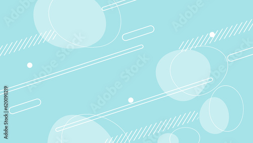 揺らめくシェイプの背景　色背景