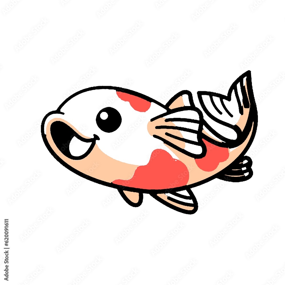 Fototapeta premium fish with a fish