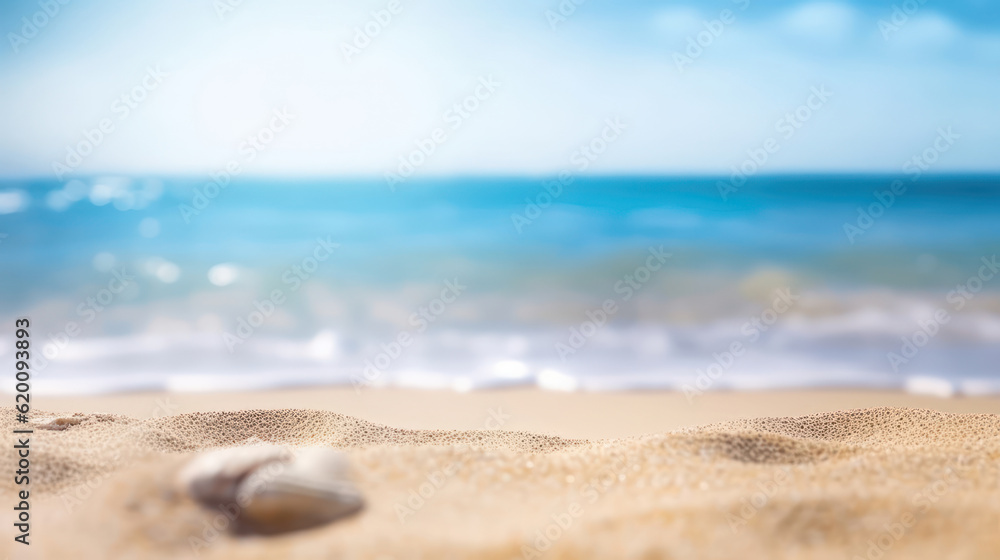 Seascape abstract beach background. Blur bokeh light. Seascape abstract beach background. Blur bokeh light.