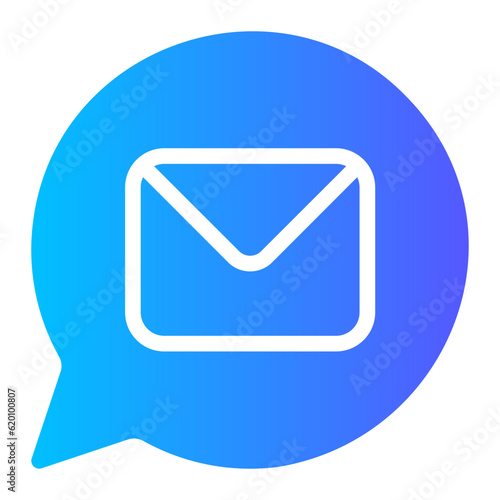 email gradient icon