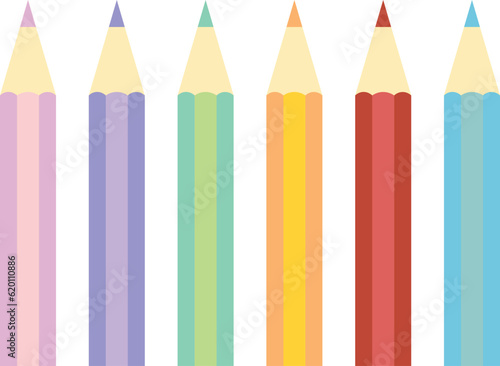 pencils vector image or clipart